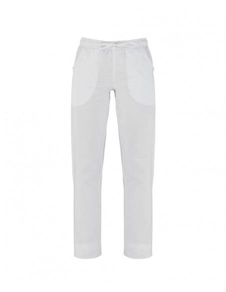 Pantalone Cameron Bianco 100% Cotone gr.200