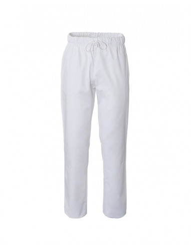 Pantalone Plutone Bianco 100% Cotone gr.185