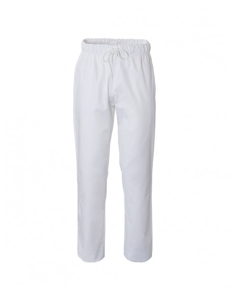 Pantalone Plutone Bianco 100% Cotone gr.185