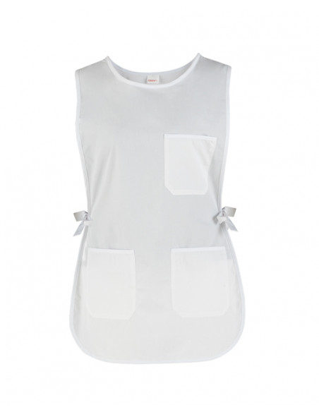 Poncho Zefiro Bianco 65% Poliestere 35% Cotone gr.143