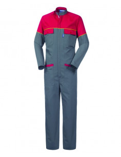 Tuta Sidney Grigio/Rosso